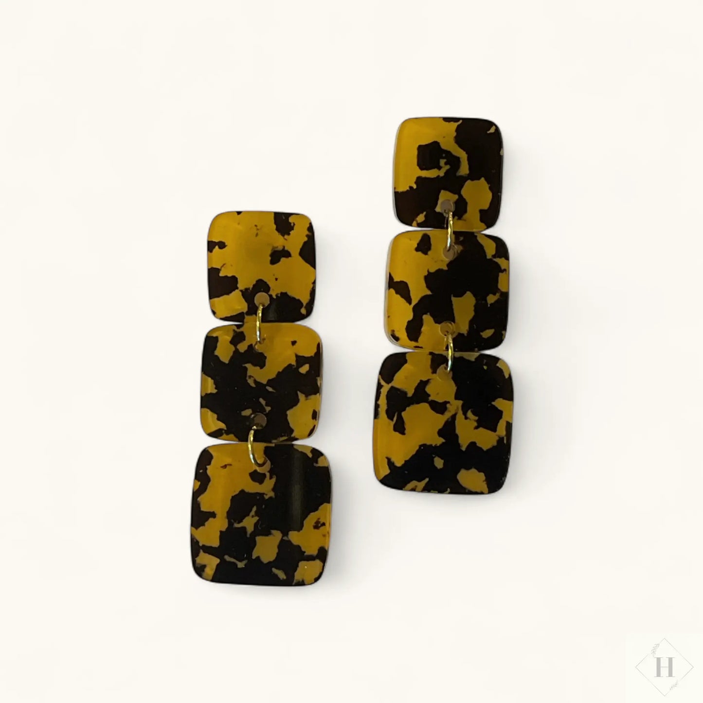 Statement øreringe - turtle danske Saisall