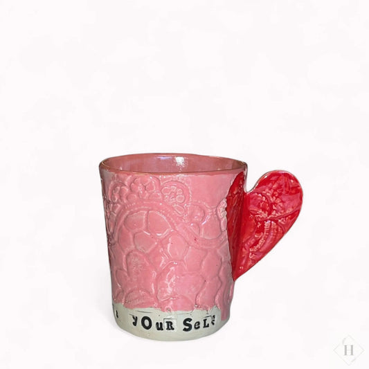 Krus med hjertehank Lisbeth Børglum