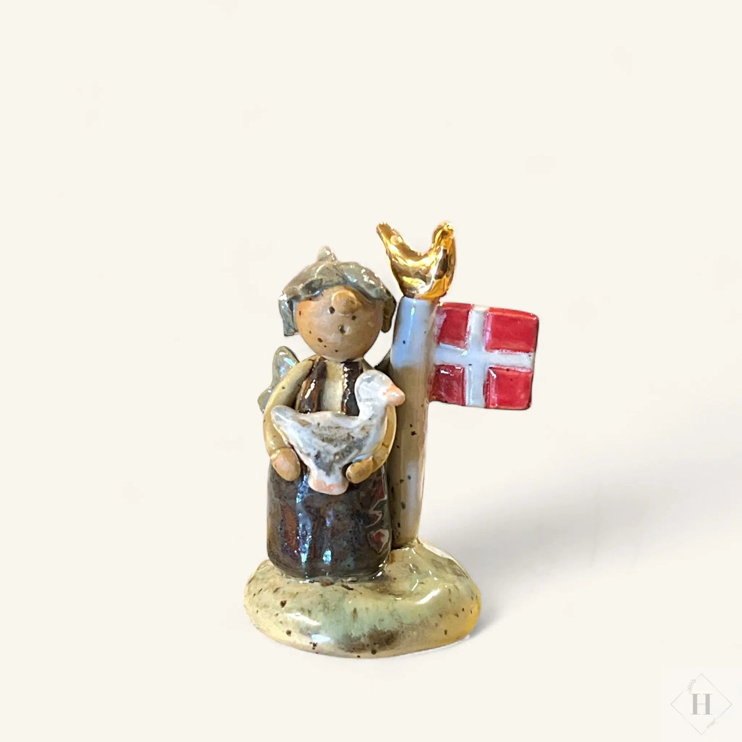 Febasse - anden og flaget Charlottes Clayground