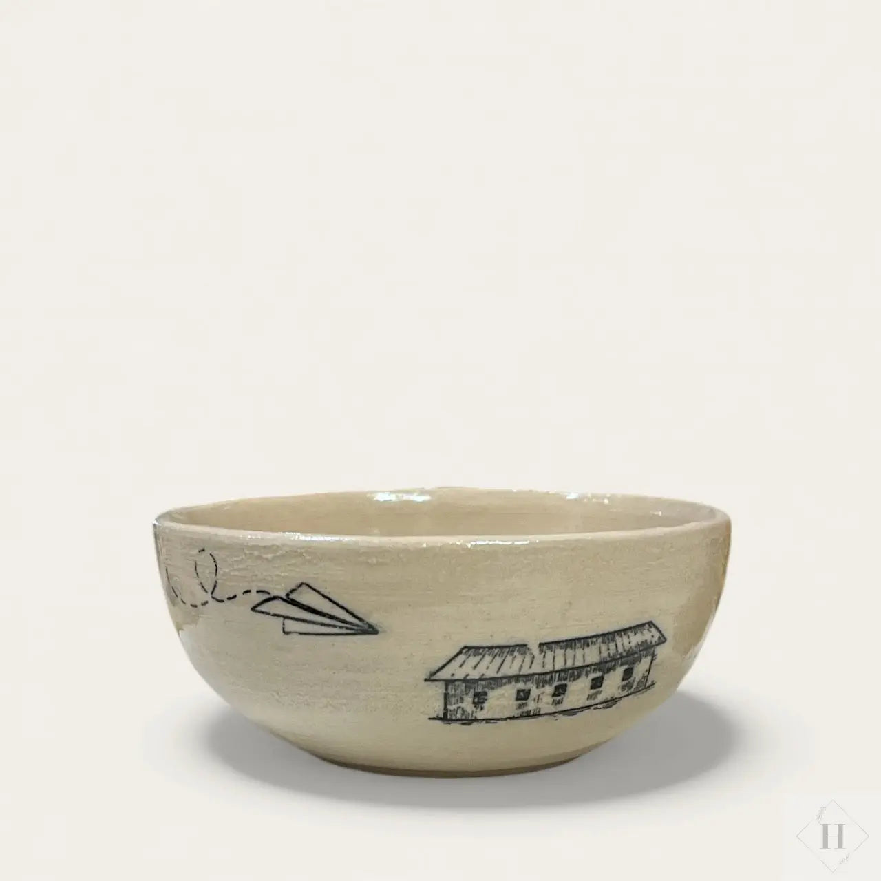 Skål i stentøj Famalut