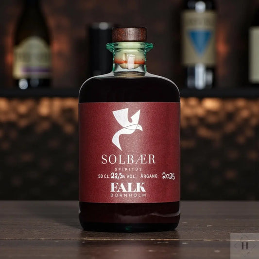 Solbærlikør, 22,5% VOL., Årgang 2025 Falk Bornholm