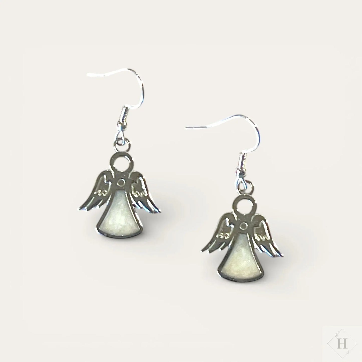 Øreringe - Engel Håndlavet af