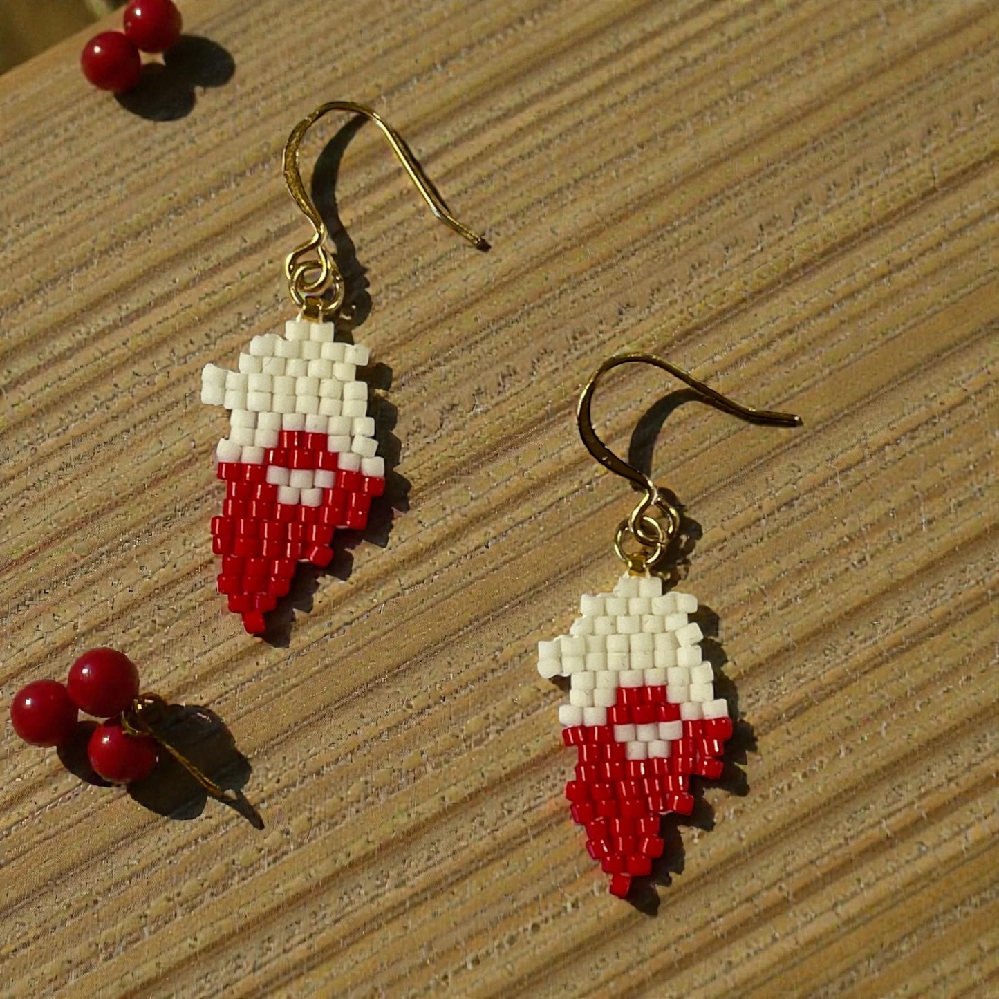 Kalaallit Nunaat øreringe - Håndlavede grønlandsk inspireret øreringe