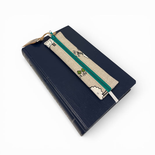 Bogmærke - penneholder