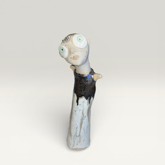 Statuette - kvinde med chignon