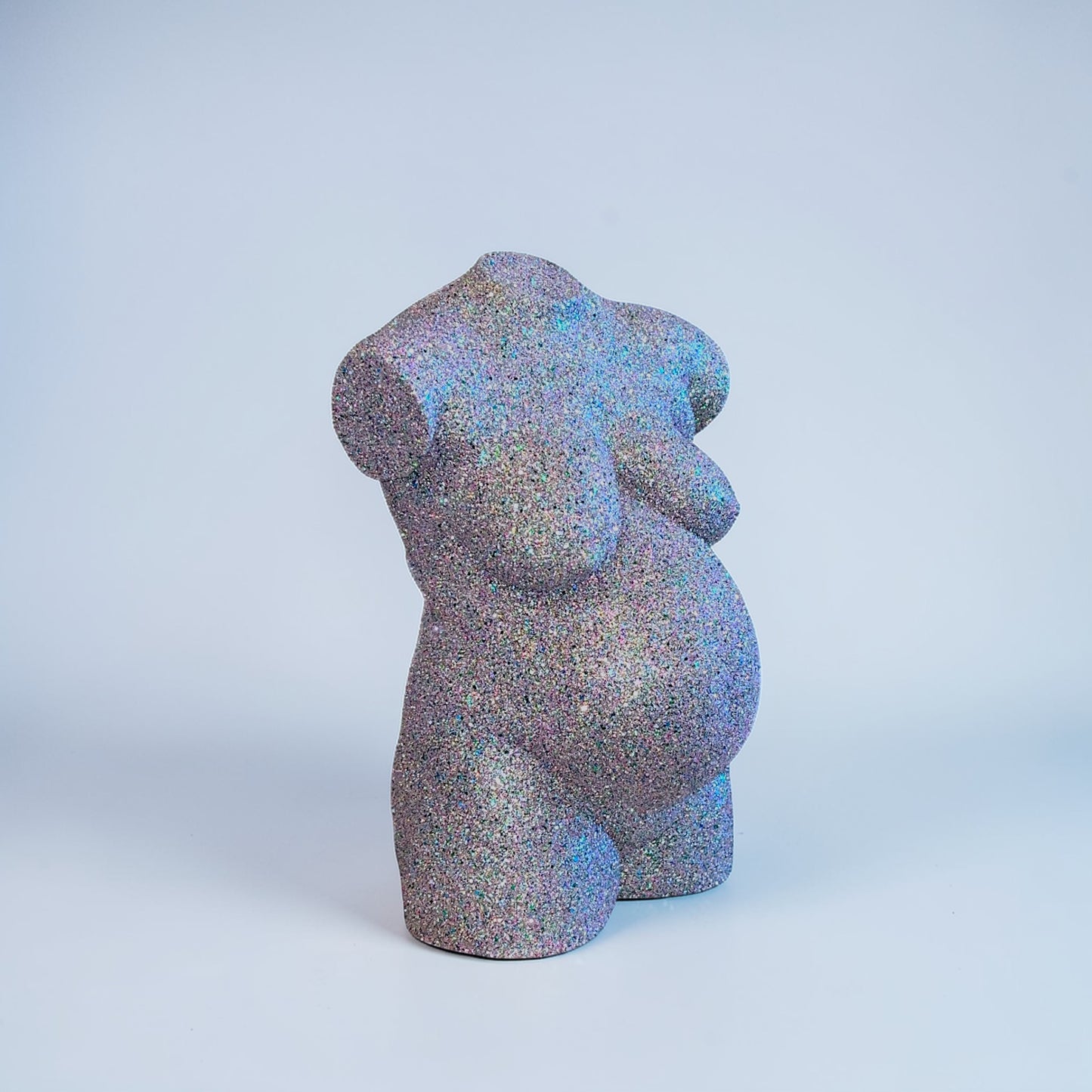 Torso med multi glimmer – 3D-scannet skulptur af Fatbulous Bodies (Maja)