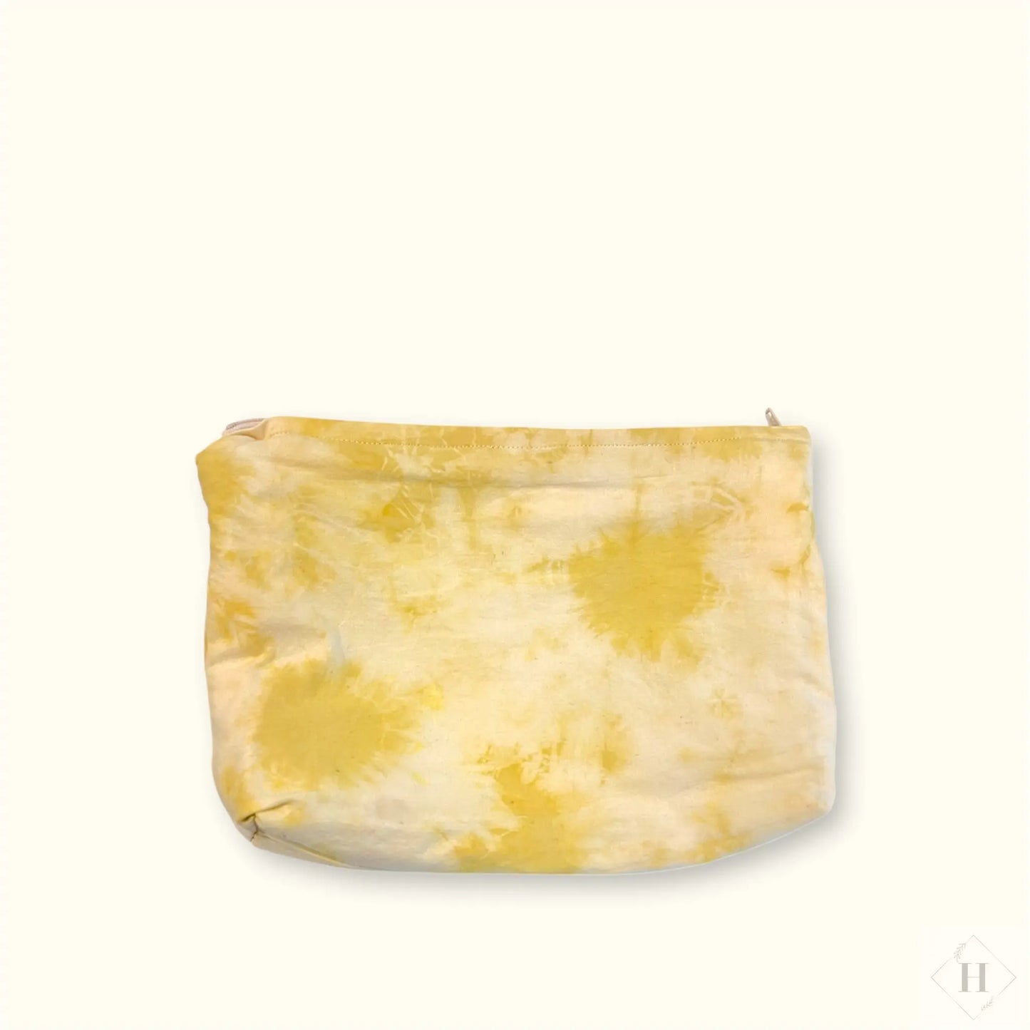 Stor pung i patchwork - gul Vera Hjerrild