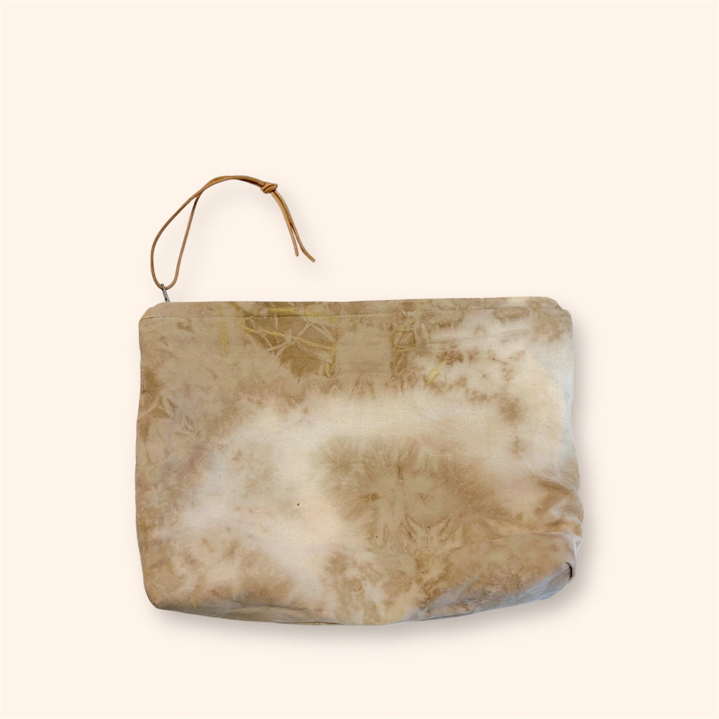 Stor pung i patchwork - brun Vera Hjerrild