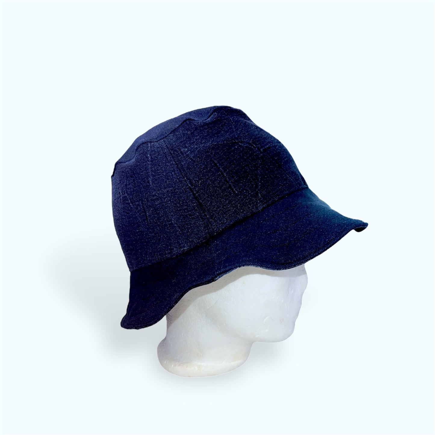 Bøllehat i denim str 54 HG Design