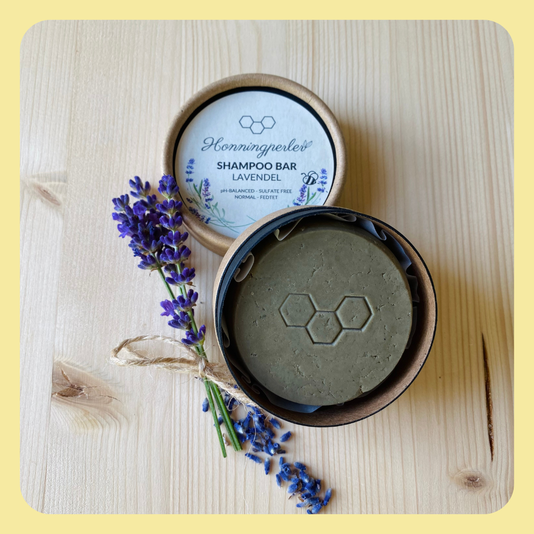 Shampoo bar - lavendel og rosmarin Honningperler