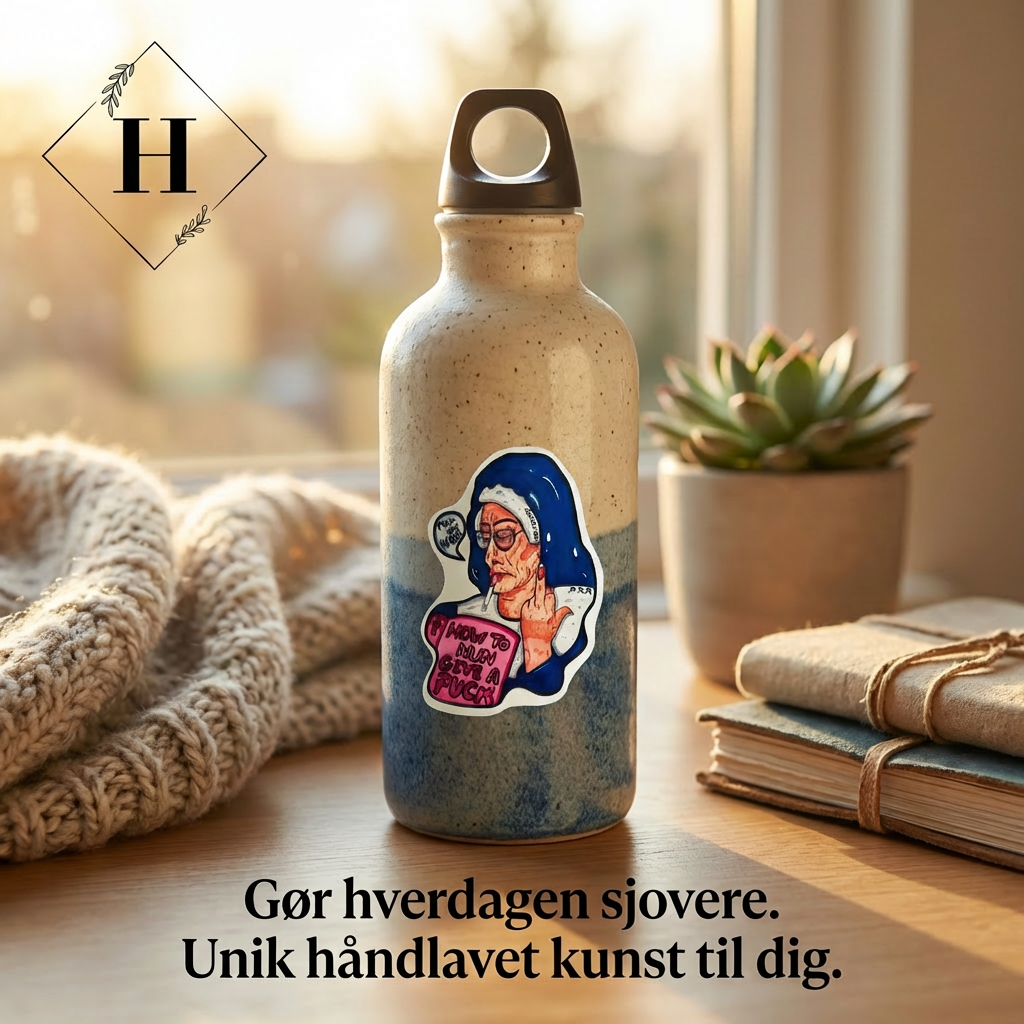 Sticker - how to nun give a fuck