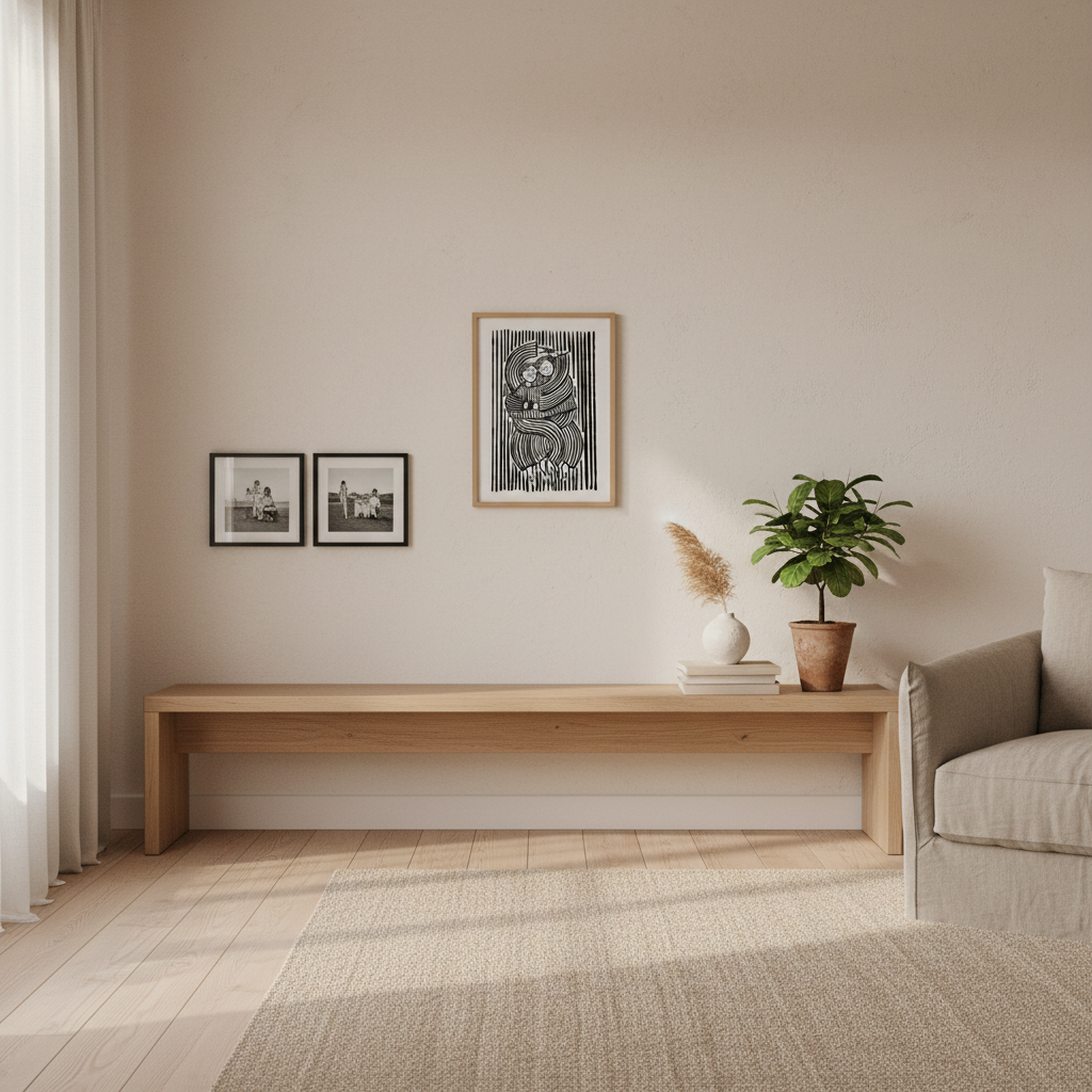 Flettet sammen plakat A3