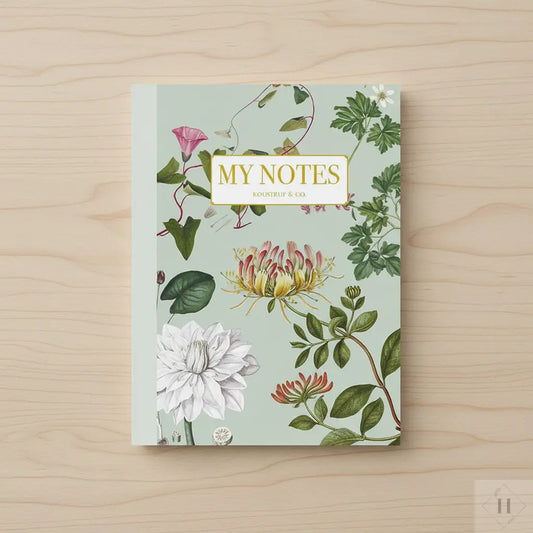 Flora Danica Atlas Notesbog forfra