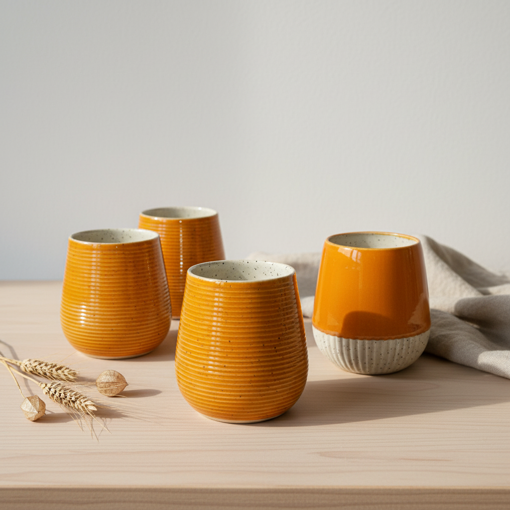 Tumbler - brændt orange