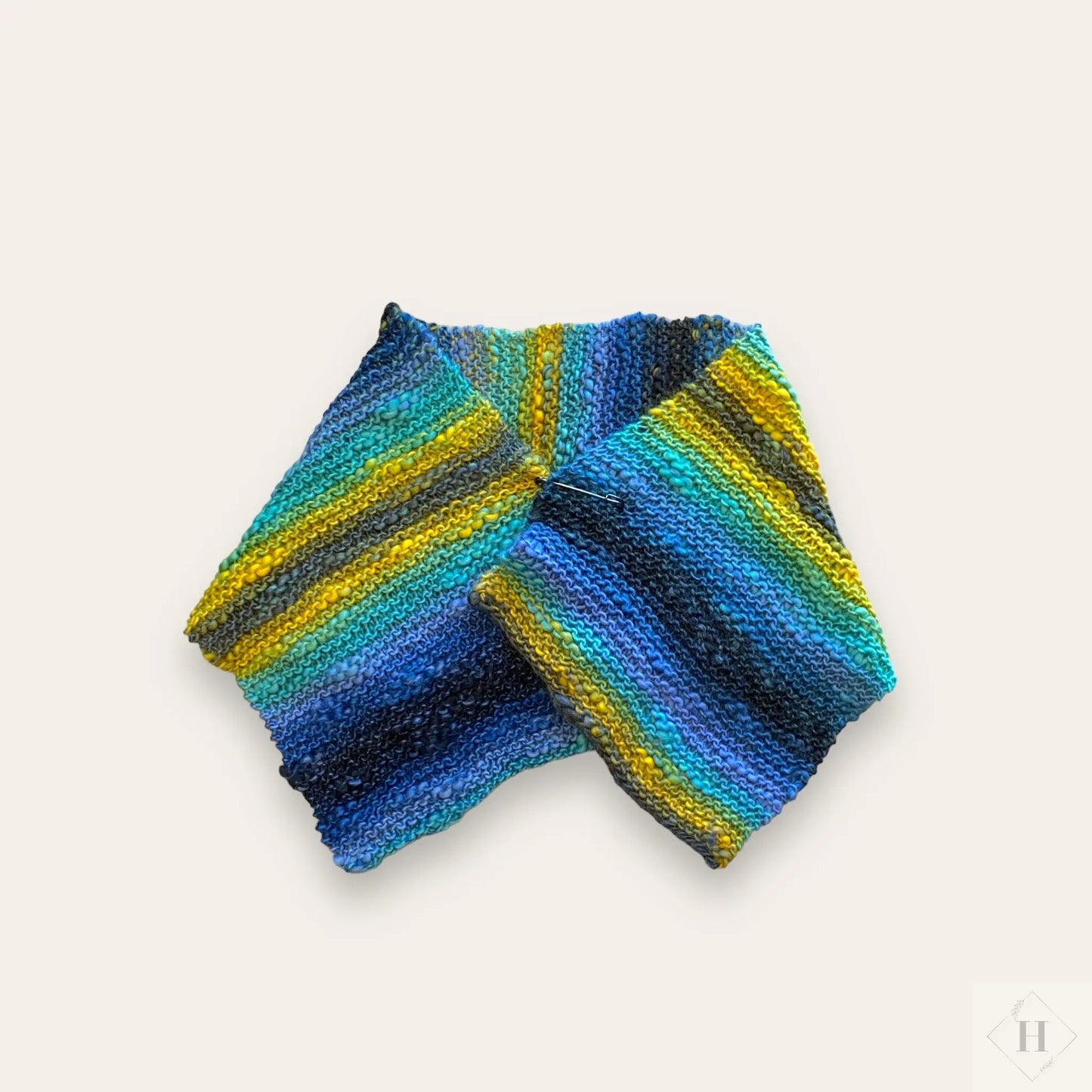 Halstørklæde i uld Jnortheved