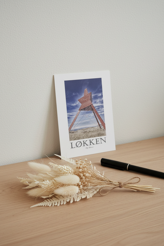 Postkort - Løkken sømærke