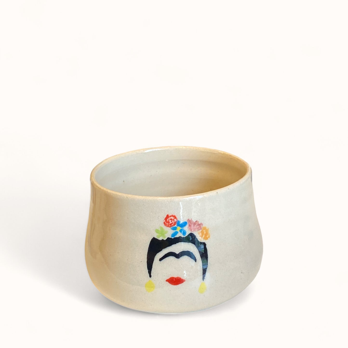 Lille skål med illustration af Frida Kahlo By Victoria Juul