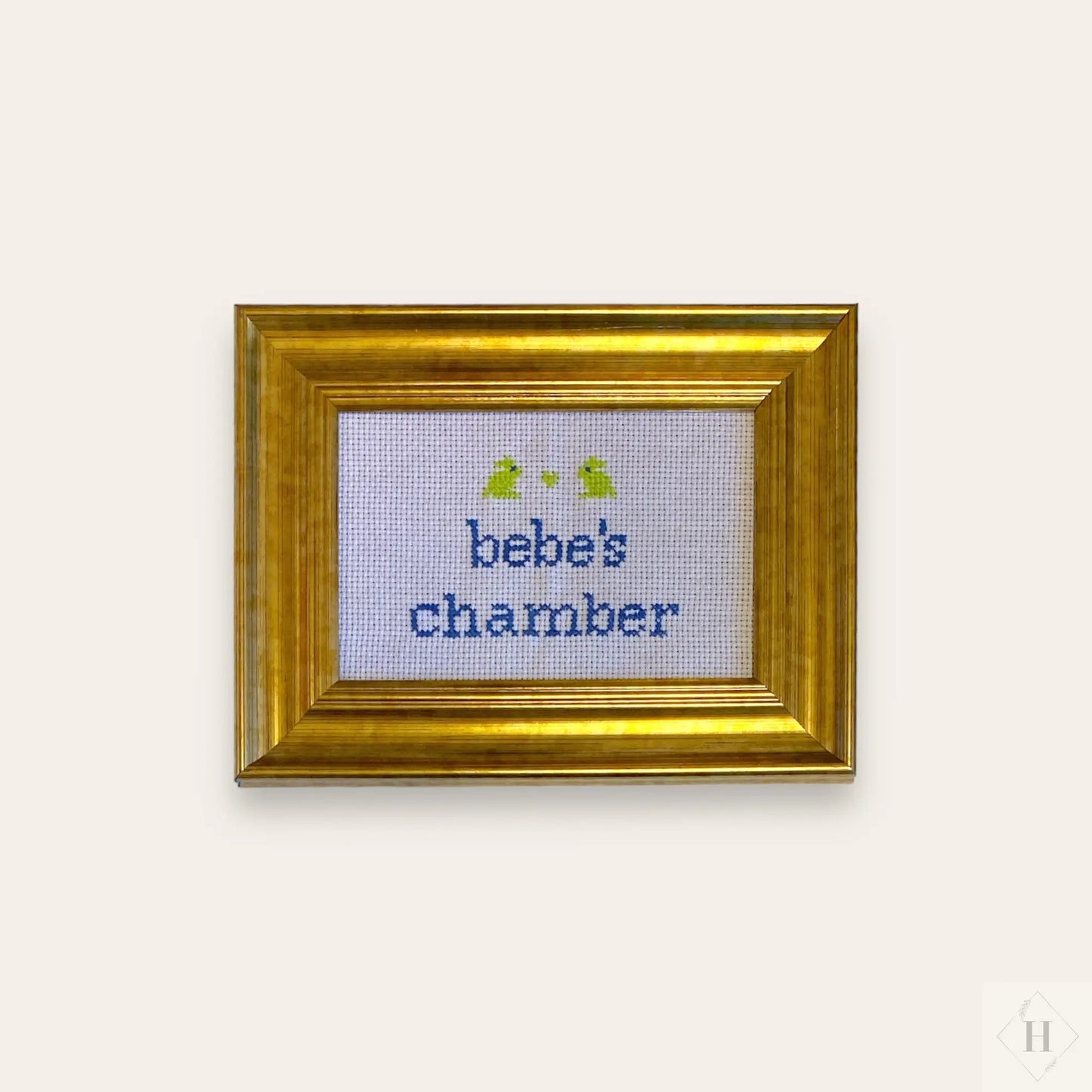 Broderi i ramme - bebe’s chamber Gitte Bramm