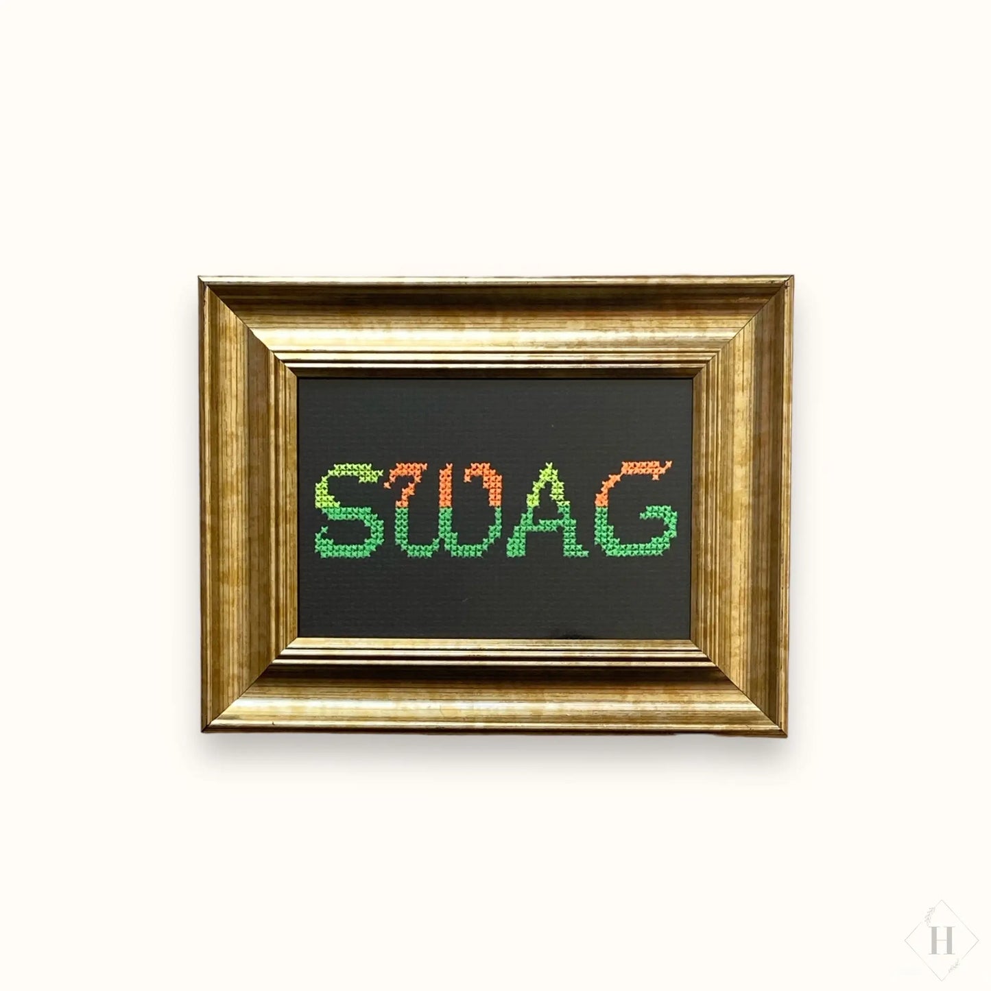 Broderi i ramme - SWAG Gitte Bramm