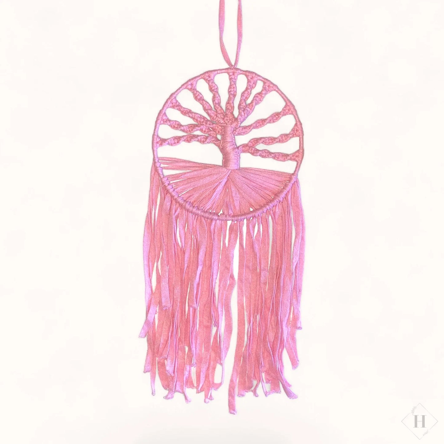 Livets træ - lyserød Kaimers krea