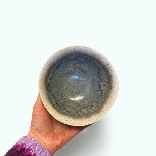 Skål - stentøj grå Jøwjøw