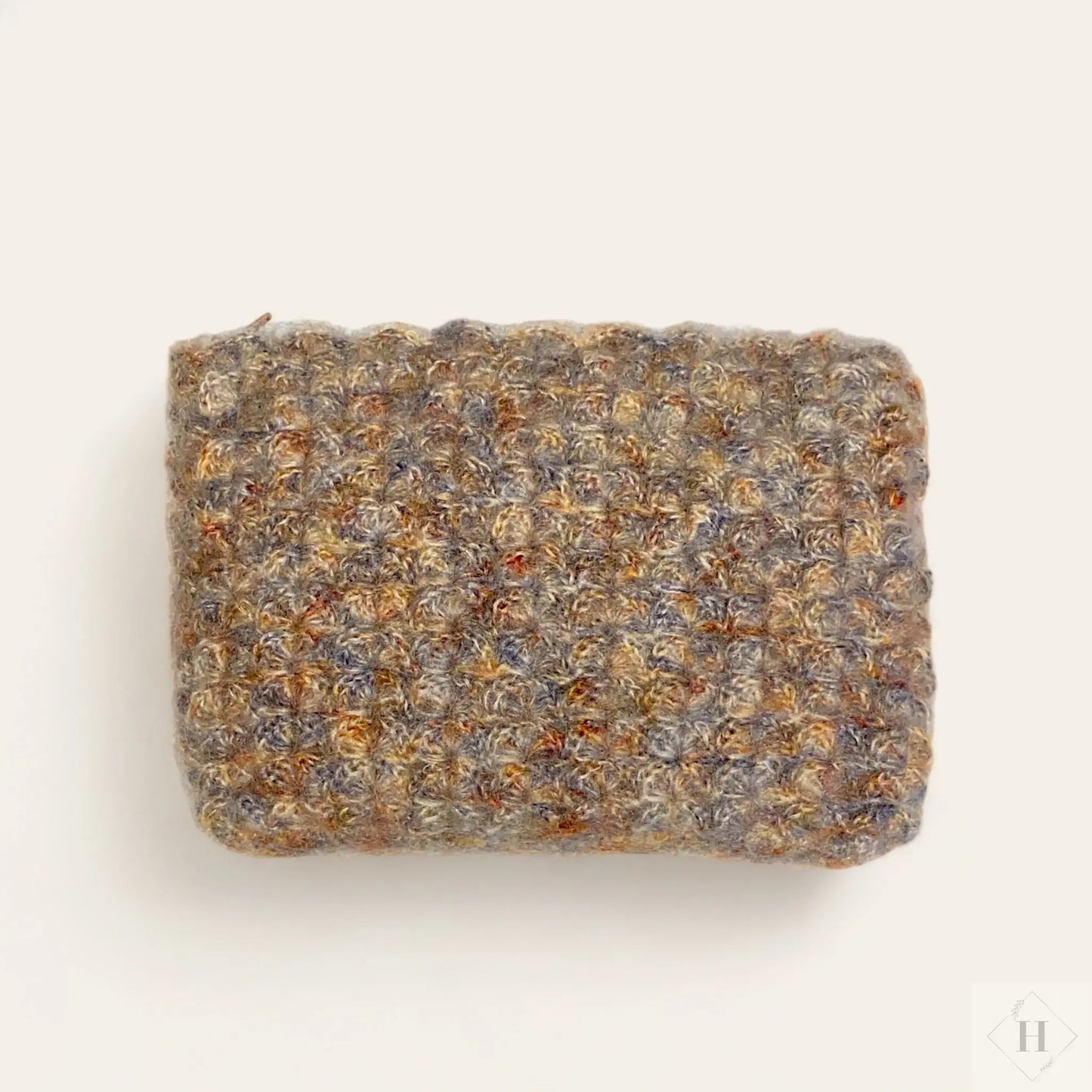 Mellem pung i silk mohair - gylden Vera Hjerrild