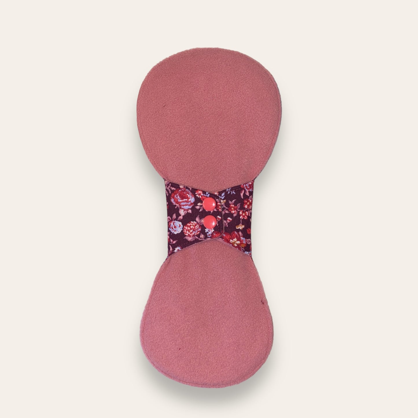 Stofbind - Natbind (lilla blomster)