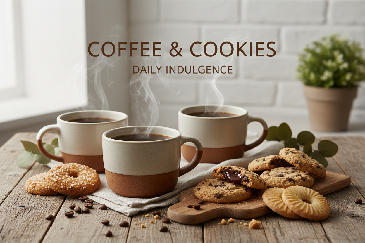 Kaffe og Cookies Kollektionsbillede