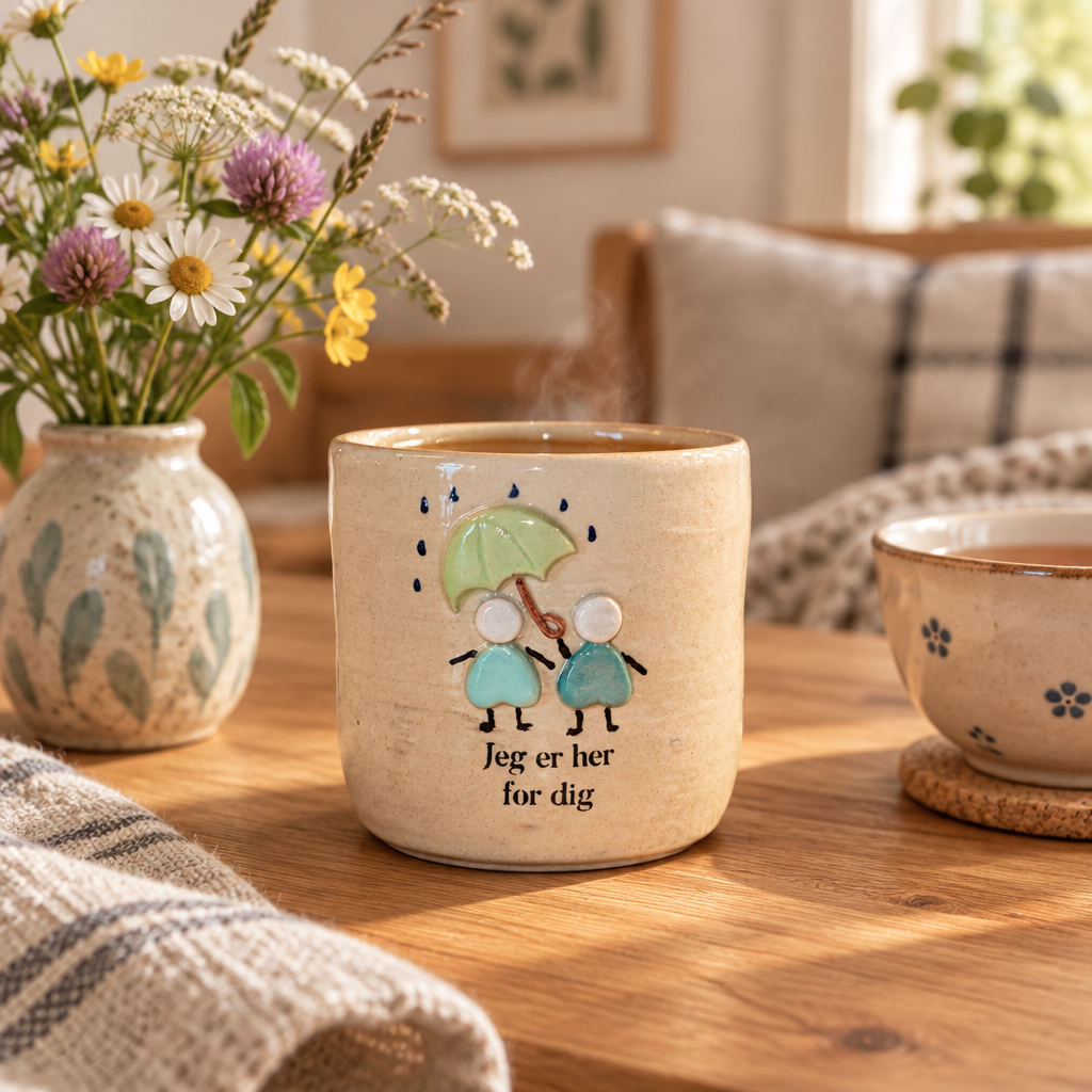 Krus Jeg er her for dig Helle Zinn – lifestyle