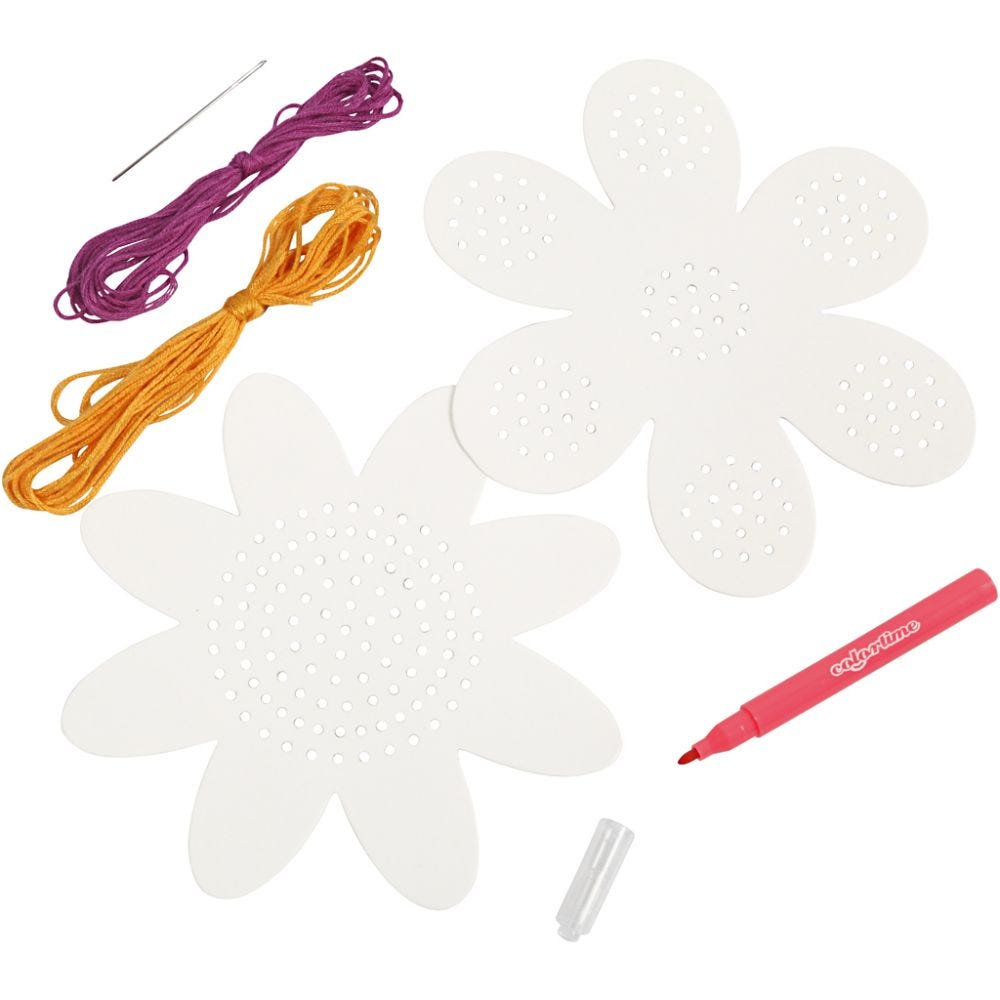 Mini krea sæt - broderi figurer Håndlavet af