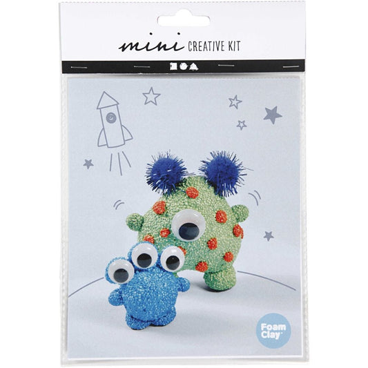 Mini krea sæt - rumvæsner Håndlavet af