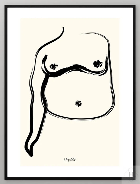 Kunstprint - Dad bod Lagalebri