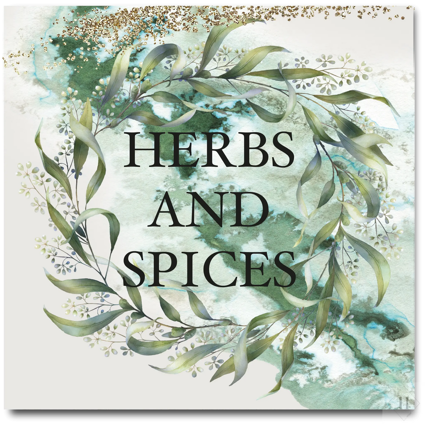 Dekorations flise - herbs and spices (11x11cm) Moodtiles