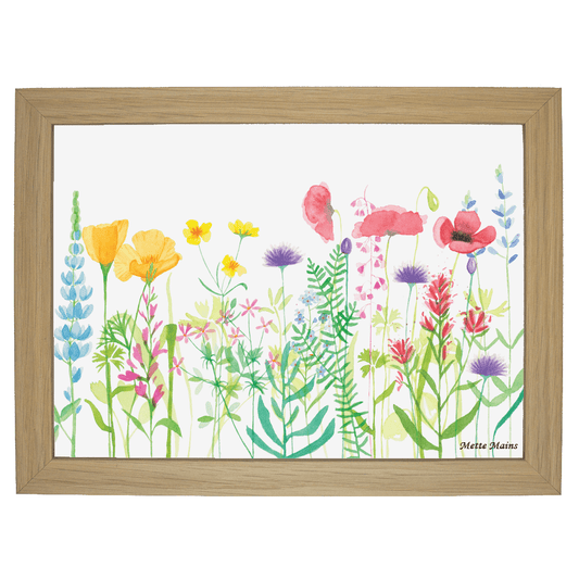 Blomstermark liggende - A5 Mette Mains