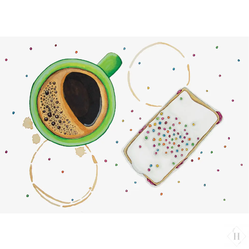 Kaffe og kage - A5 Mette Mains