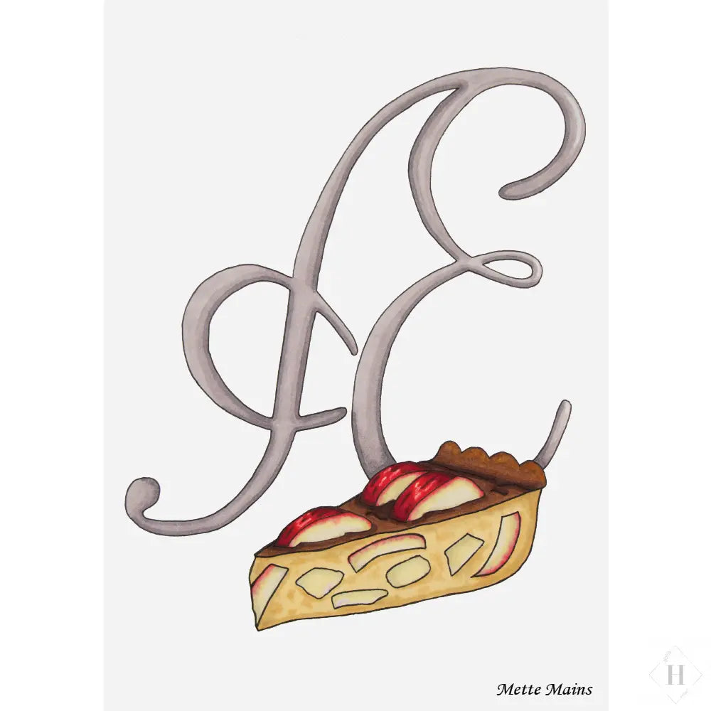 Bogstavkort Mette Mains