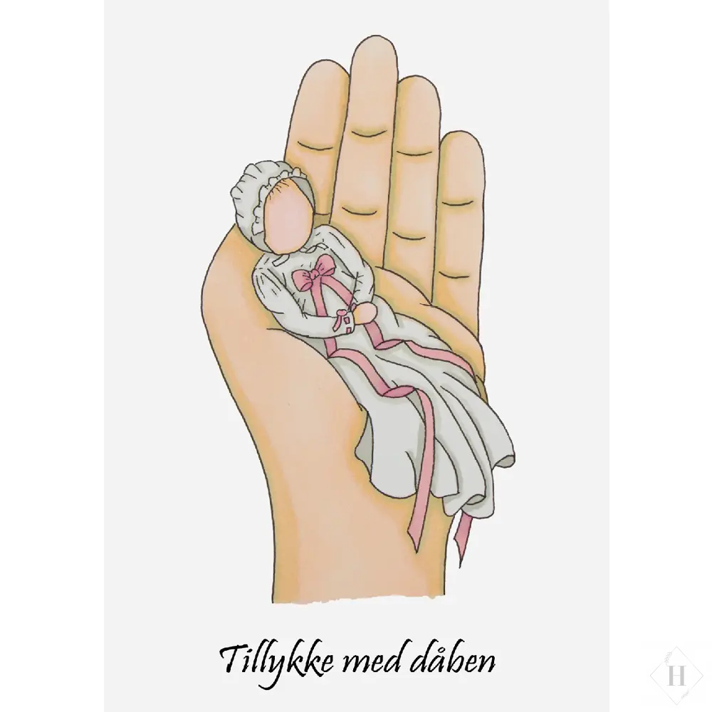 Dåbskort Mette Mains