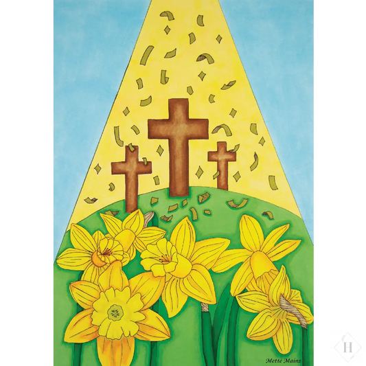 Påskekort Mette Mains