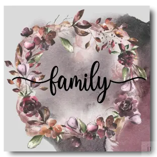 Dekorations flise - purple family (11x11cm) Moodtiles