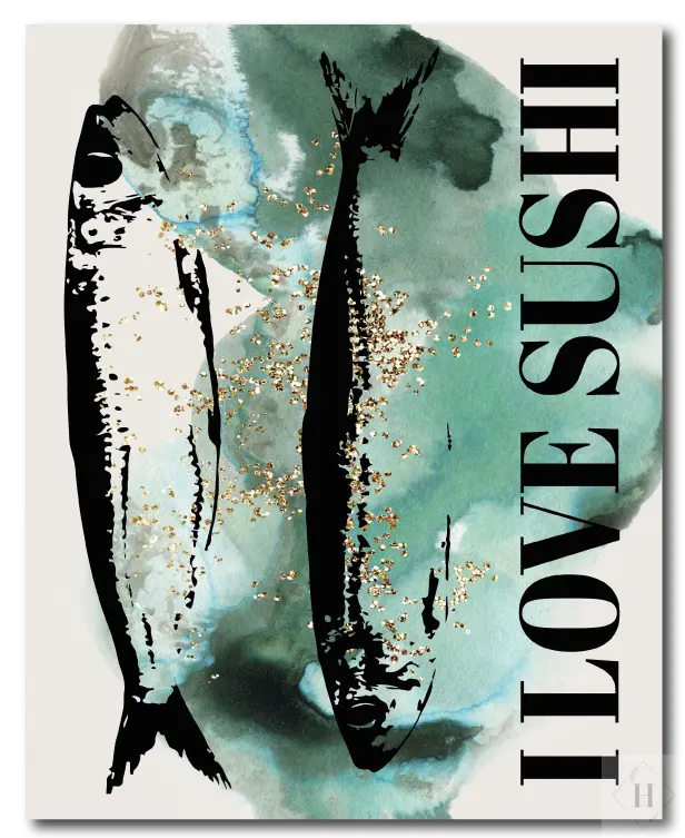 Dekorations flise - sushi Moodtiles