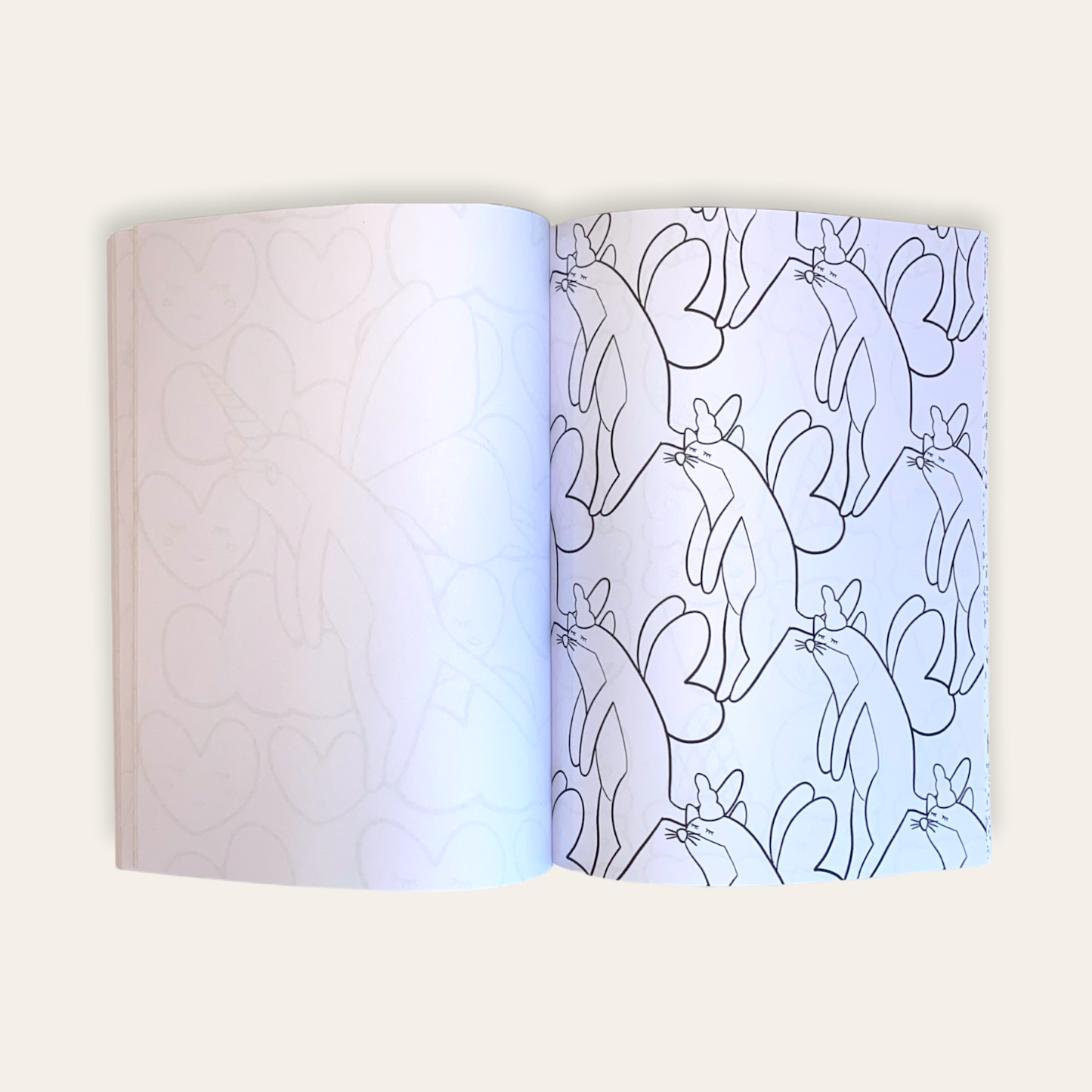 Malebog - gentagne mønstre Haandskrevne