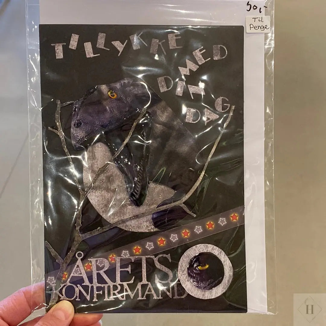 Konfirmations kort Helle Vang