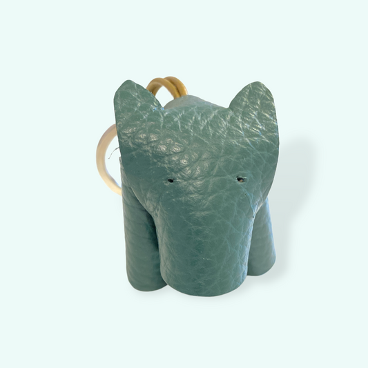 Læder nøglering - ulv (flere varianter) Unika Nord