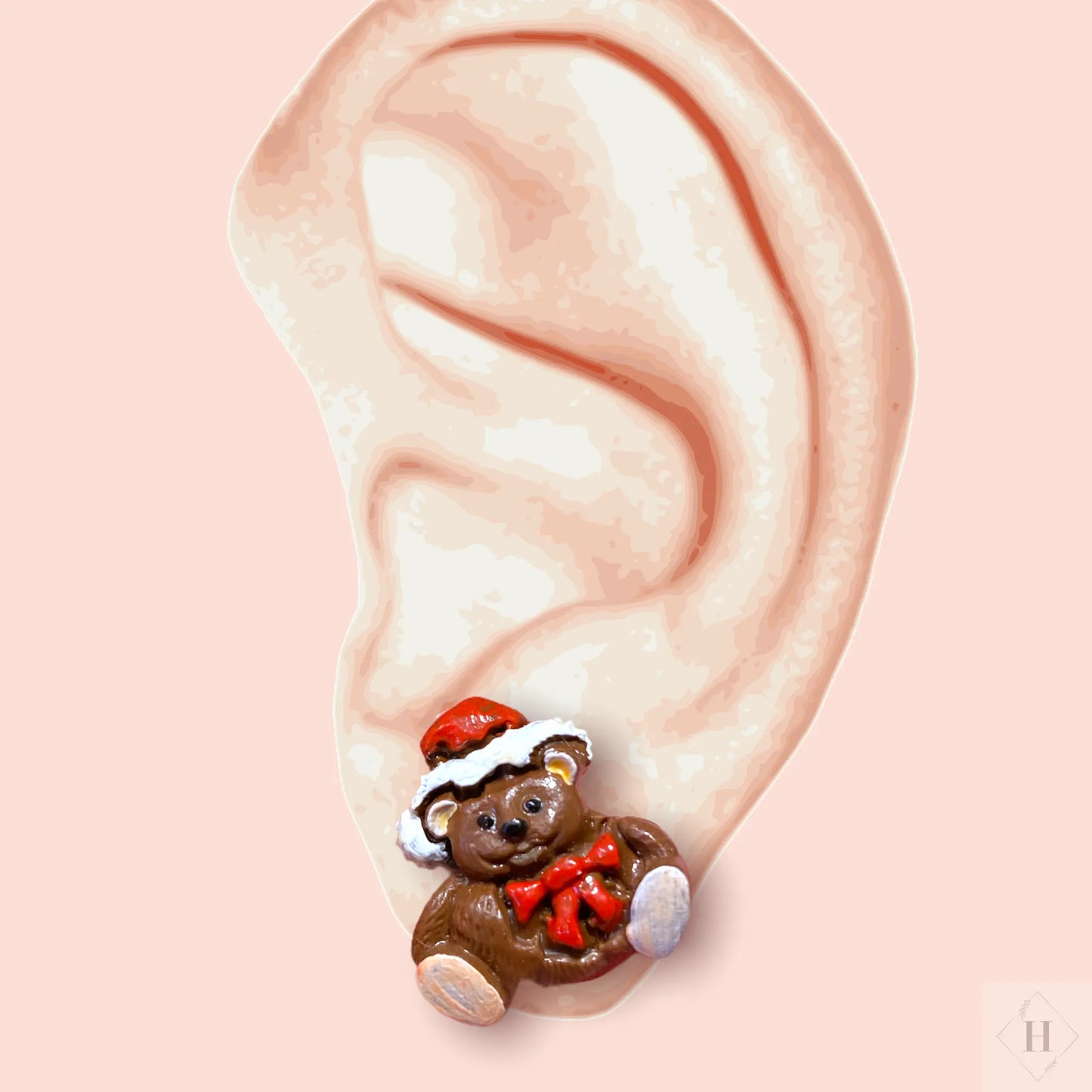 Ørestikker - bamse Creatrivi