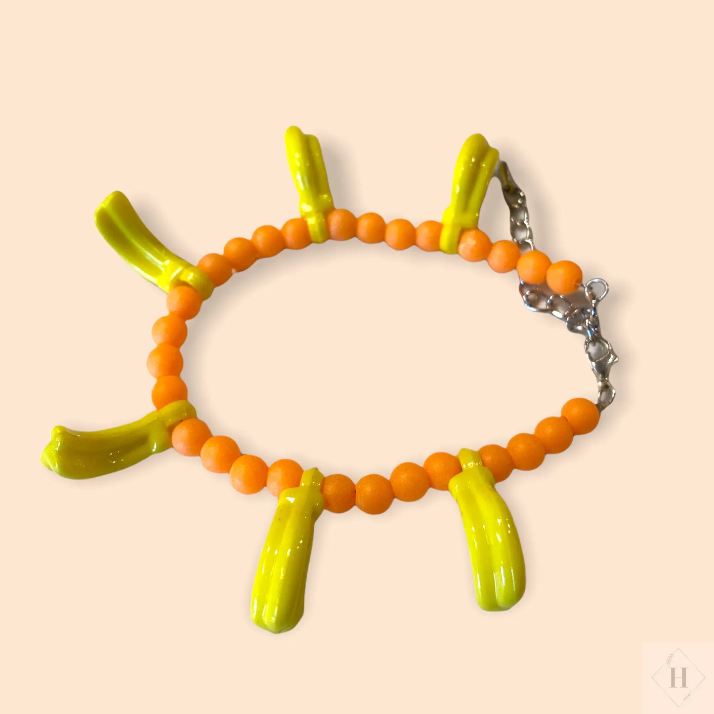 Armbånd - banan Gitte Bramm