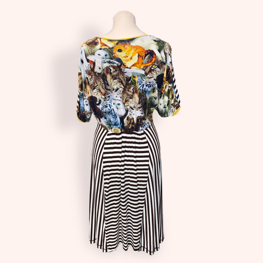 Kjole med striber Aldrig2ens