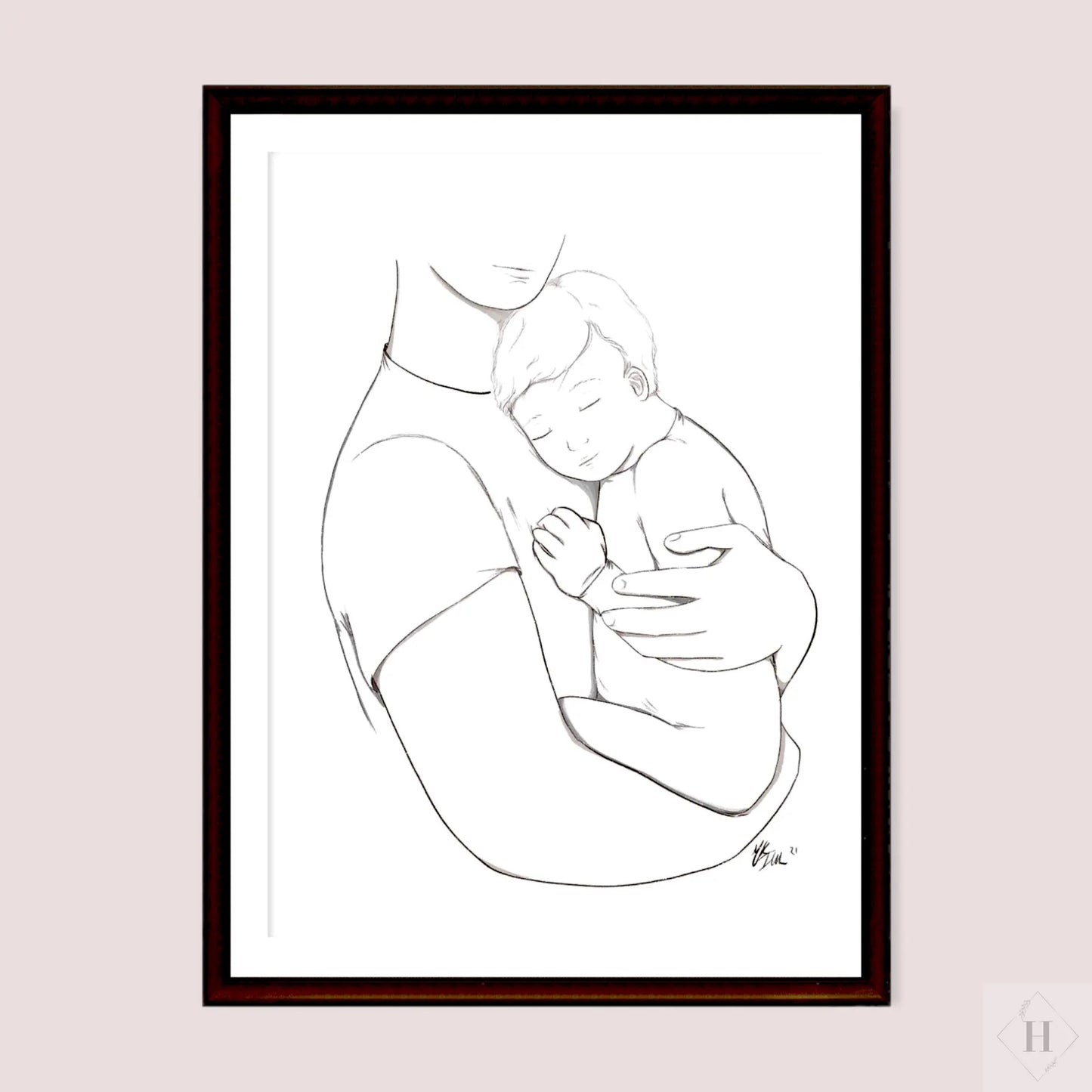 Kunstprint - In arms Mk.illu