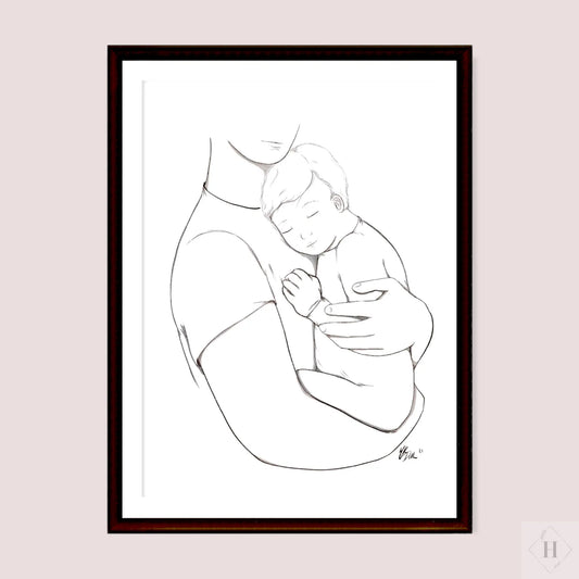 Kunstprint - In arms Mk.illu