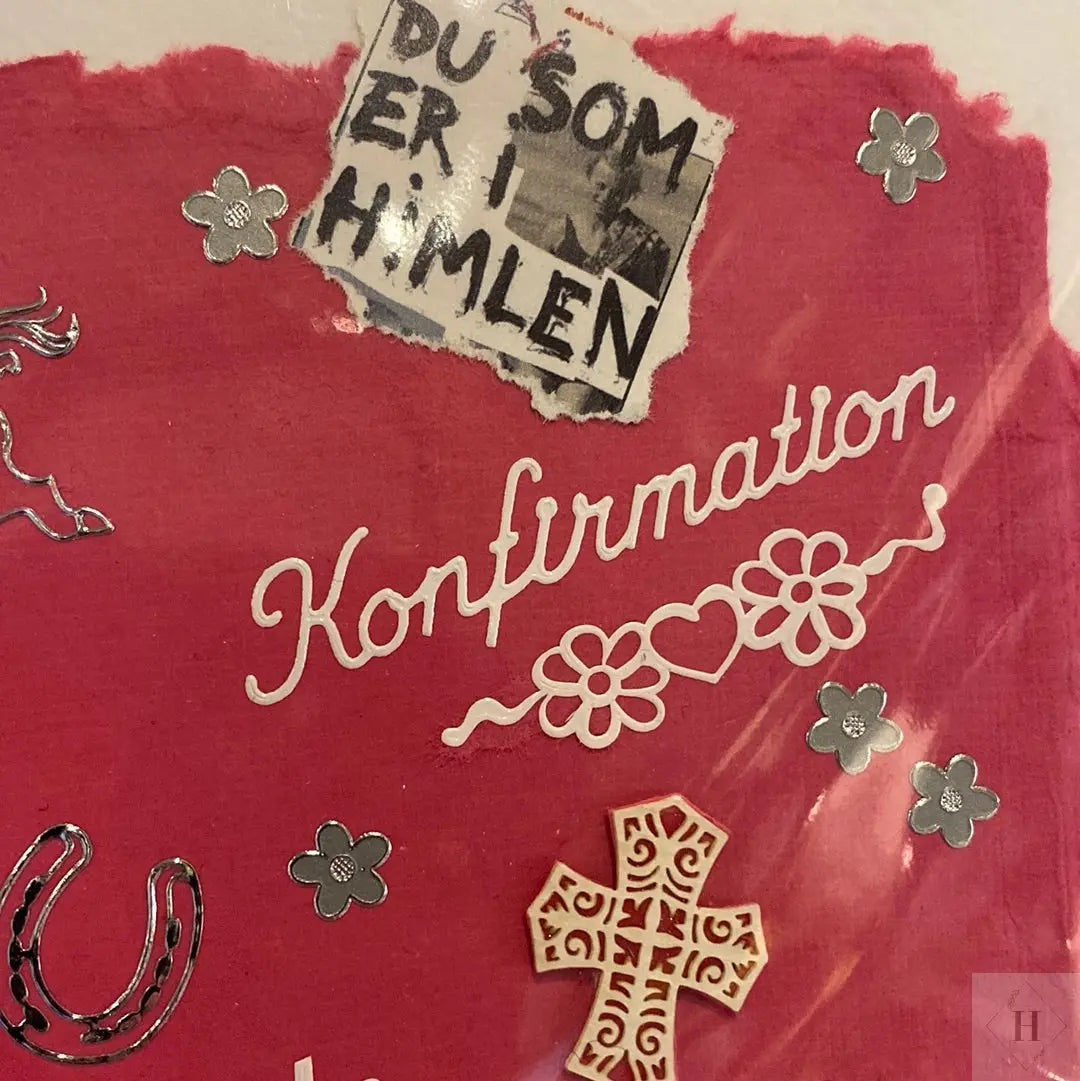 Konfirmations kort Helle Vang