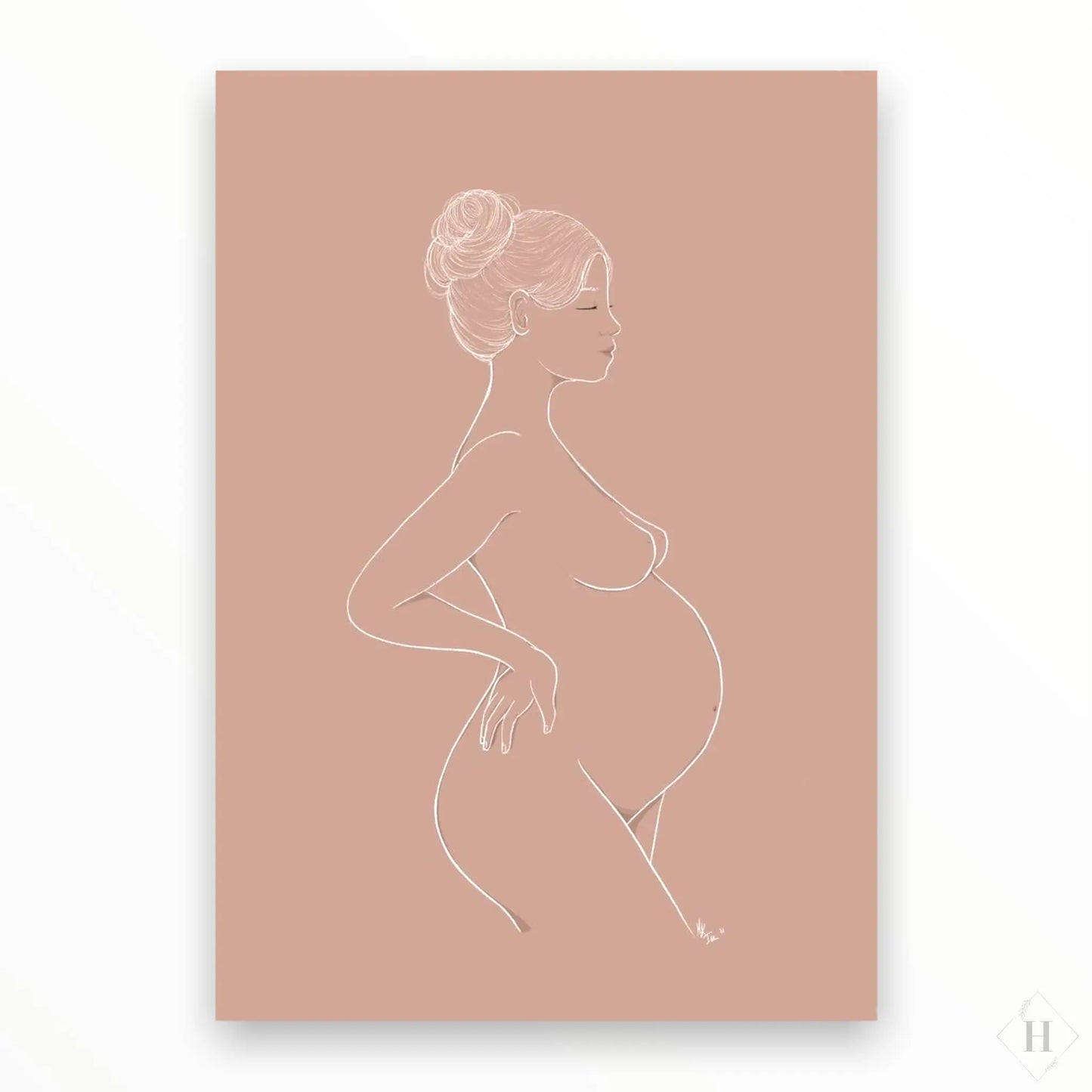 Kunstprint - Growing Mk.illu